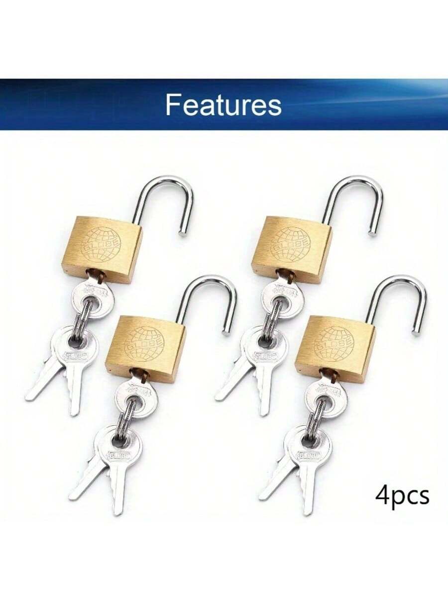 2/4 szt. Mosiężny kłódka, z kl – Letter Opener Brass recenzja i cena